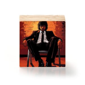 Totem Decorativo 'Estilo Pulp Fiction'
