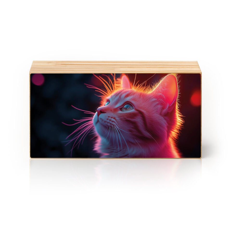 Totem Decorativo 'Olhar Luminoso'