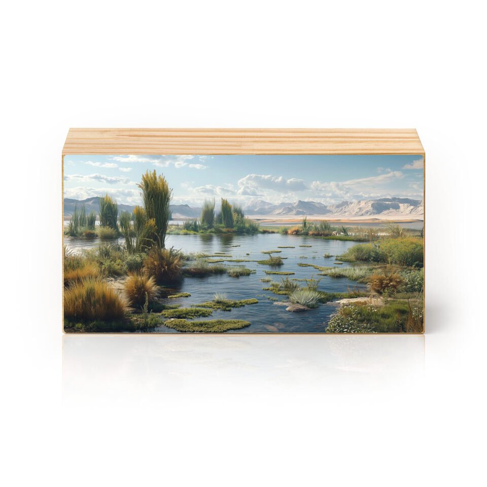 Totem Decorativo 'Oásis Andino'