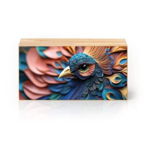 Totem Decorativo 'Olhar Majestoso'