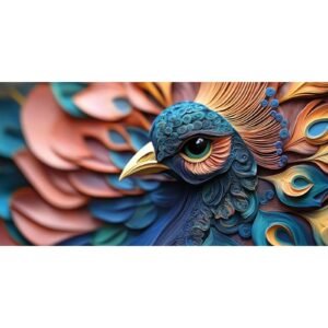 Totem Decorativo 'Olhar Majestoso'