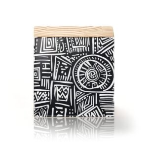 Totem Decorativo 'Ritmo Tribal'