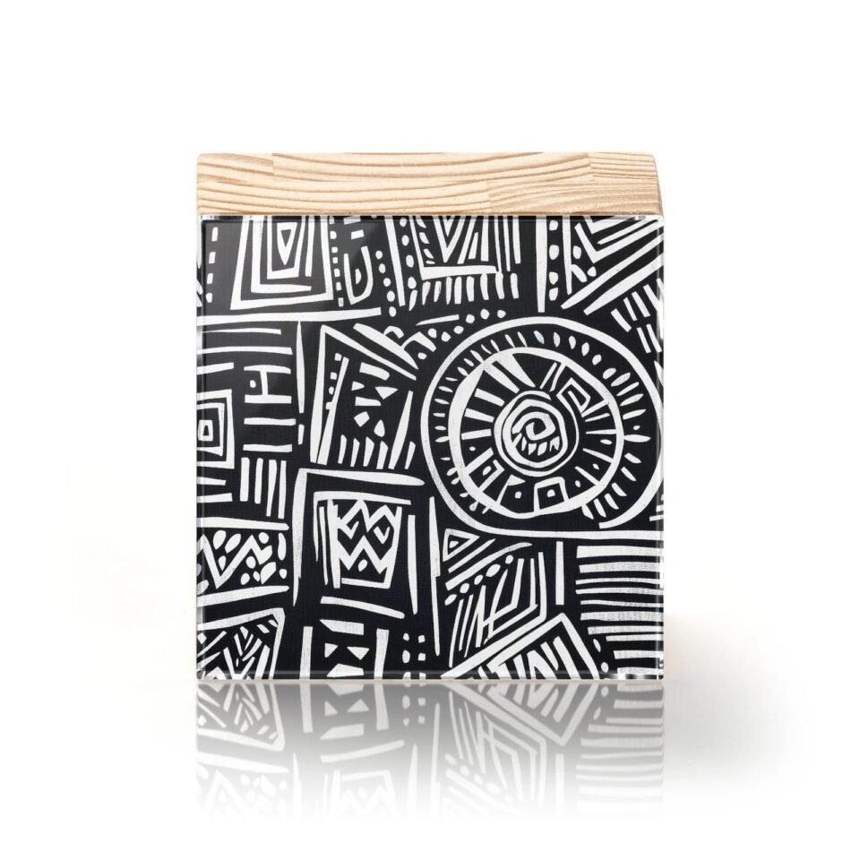 Totem Decorativo 'Ritmo Tribal'