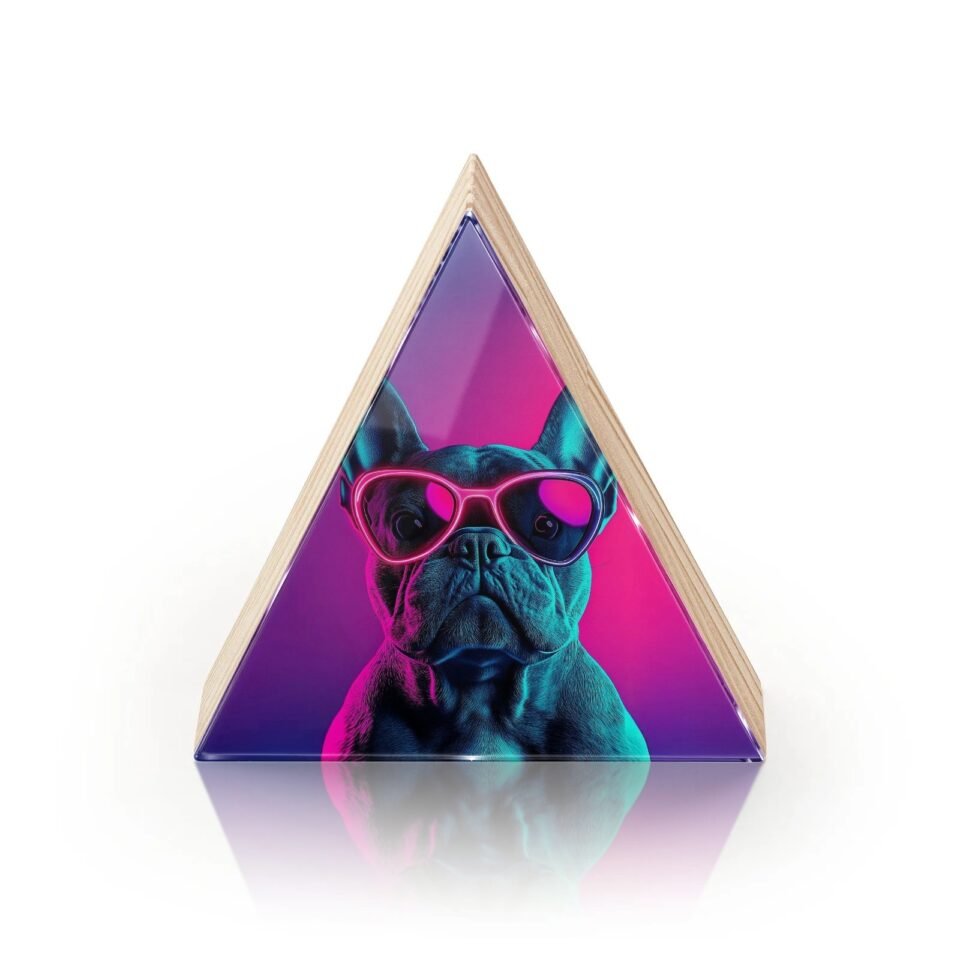 Totem Decorativo 'Dog no Comando'