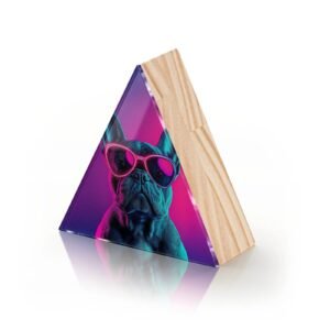 Totem Decorativo 'Dog no Comando'
