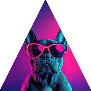 Totem Decorativo 'Dog no Comando'