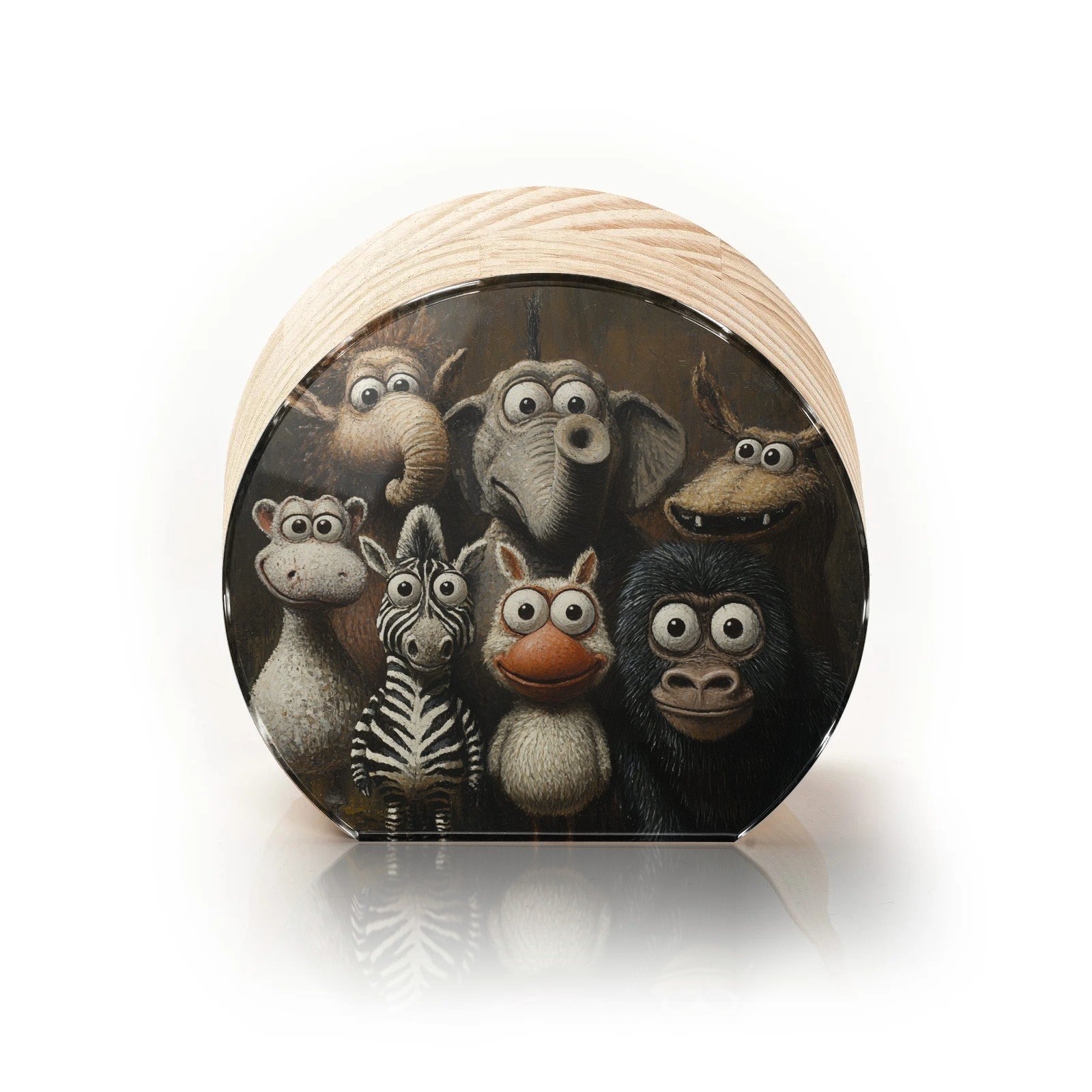 Totem Decorativo 'Selva Curiosa'