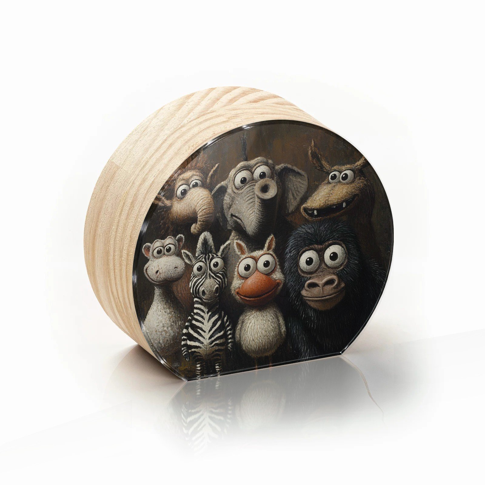 Totem Decorativo 'Selva Curiosa'