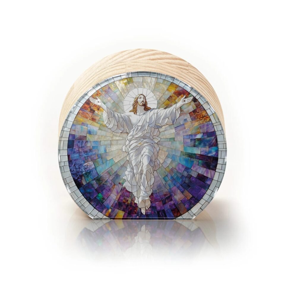 Totem Decorativo 'Luz da Ascensão'