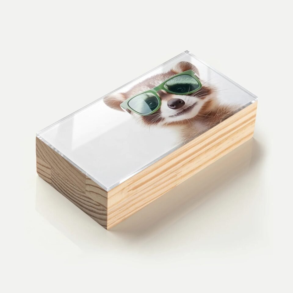Totem Decorativo 'Guaxinim Cool'