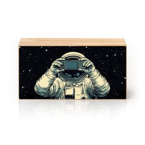 Totem Decorativo 'Selfie no Espaço'