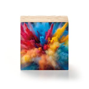 Totem Decorativo 'Explosão de Cores'