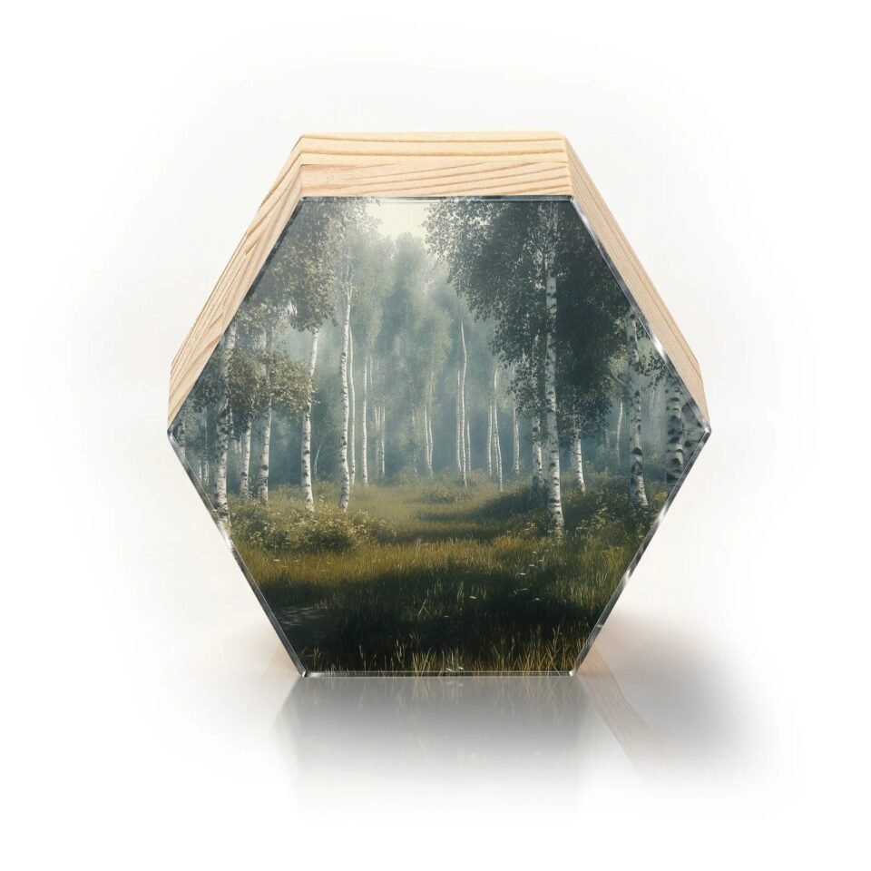 Totem Decorativo 'Floresta Serena'