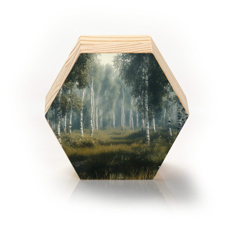 Totem Decorativo 'Floresta Serena'