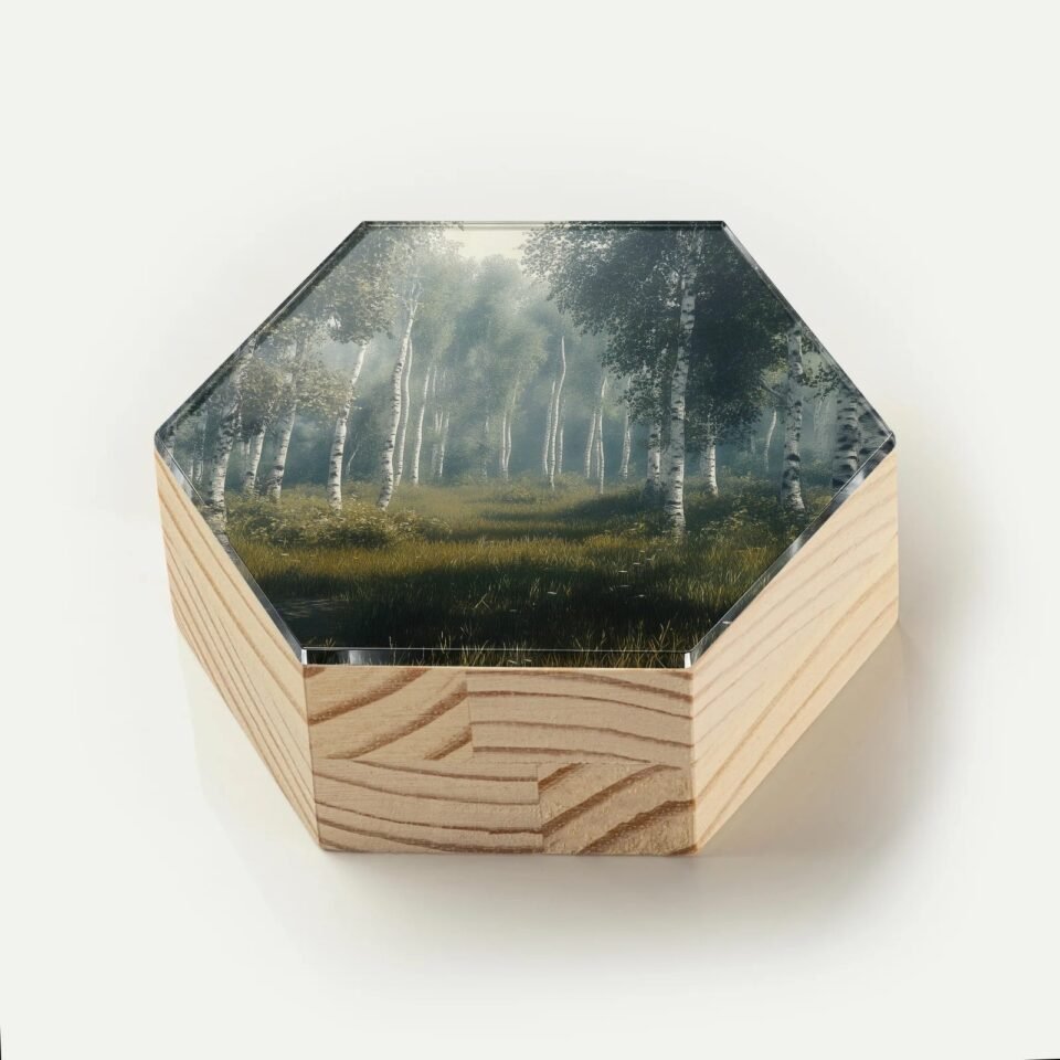 Totem Decorativo 'Floresta Serena'