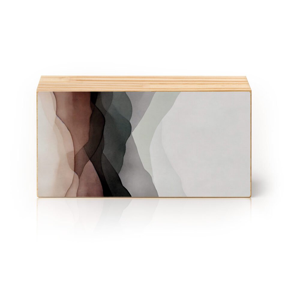 Totem Decorativo 'Fluido Neutro'