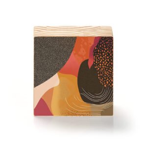 Totem Decorativo 'Terracota Cósmica'