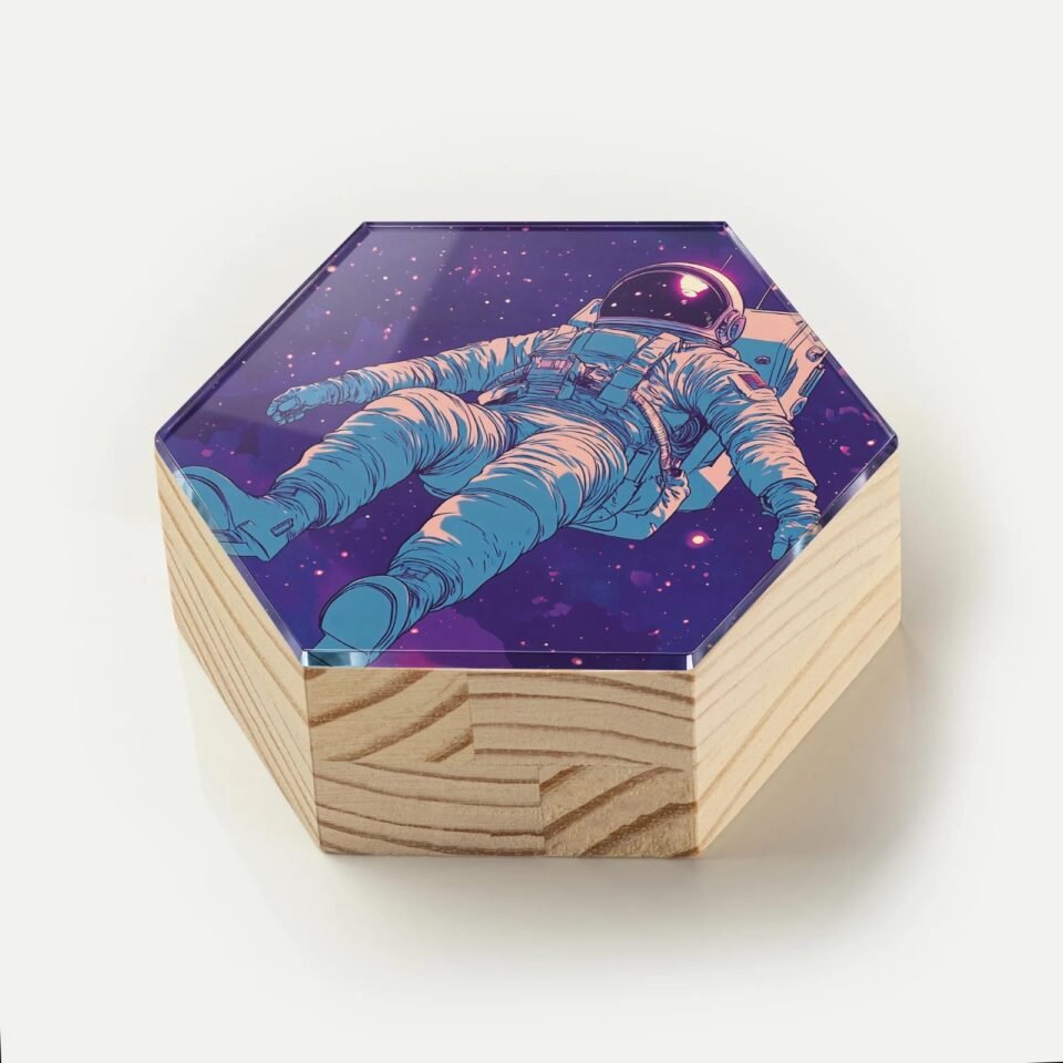 Totem Decorativo 'Cosmo Livre'