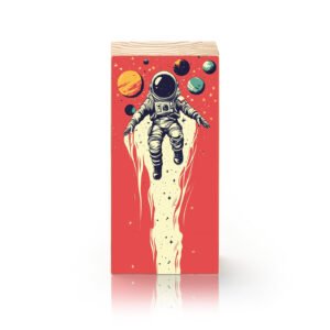 Totem Decorativo 'Viagem Cósmica'