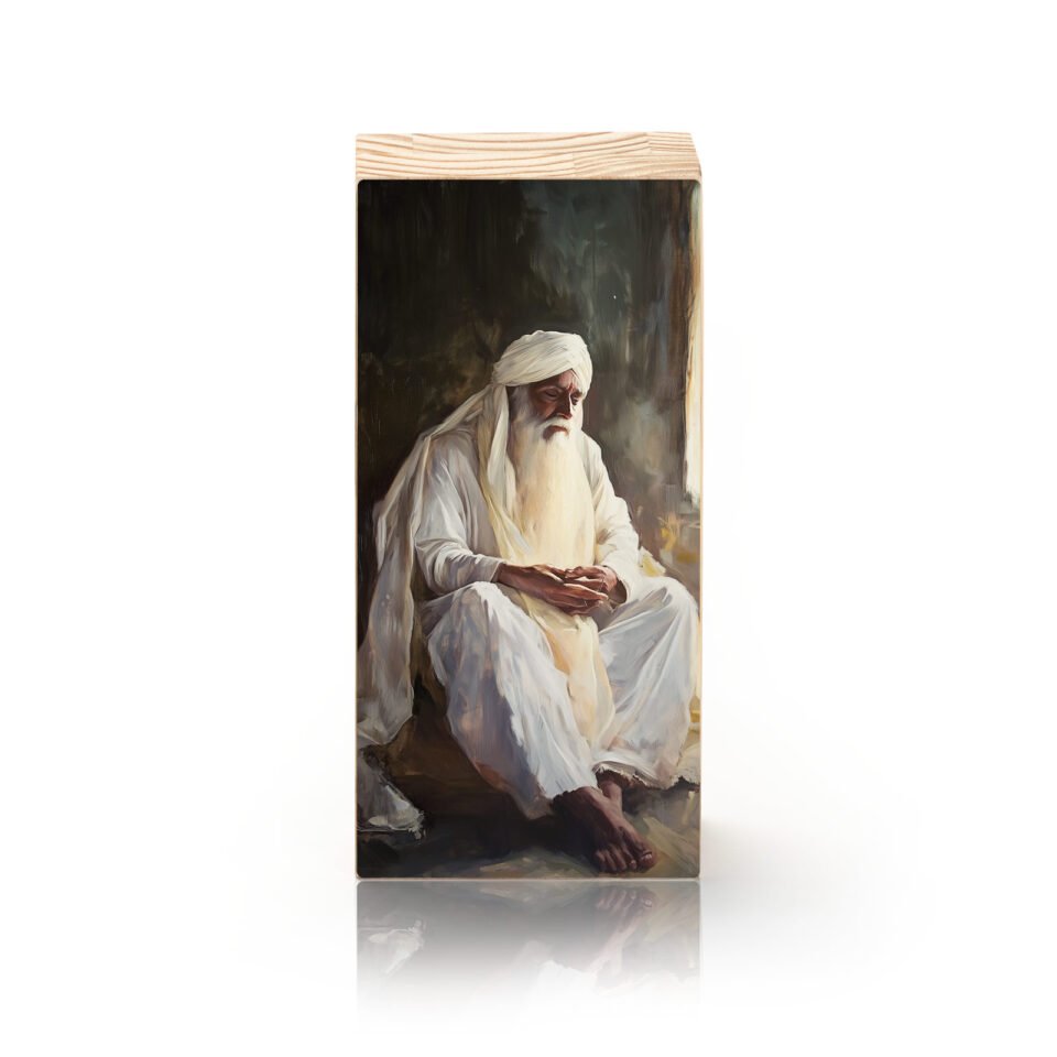 Totem Decorativo 'Sabedoria do Tempo'