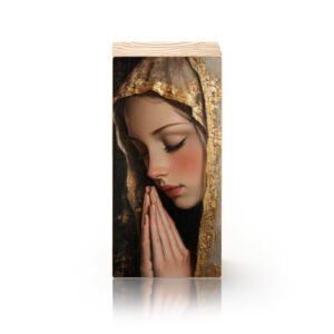 Totem Decorativo 'Oração Serena'