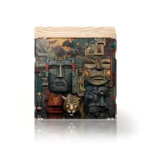 Totem Decorativo 'Espírito da Selva'