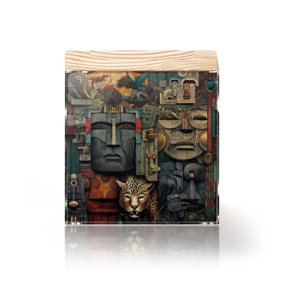 Totem Decorativo 'Espírito da Selva'