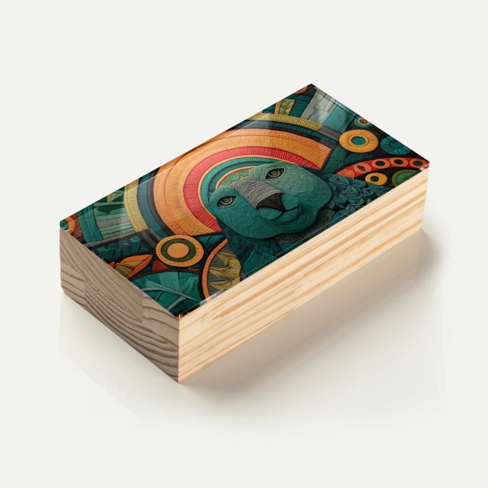 Totem Decorativo 'Olhar Solar'