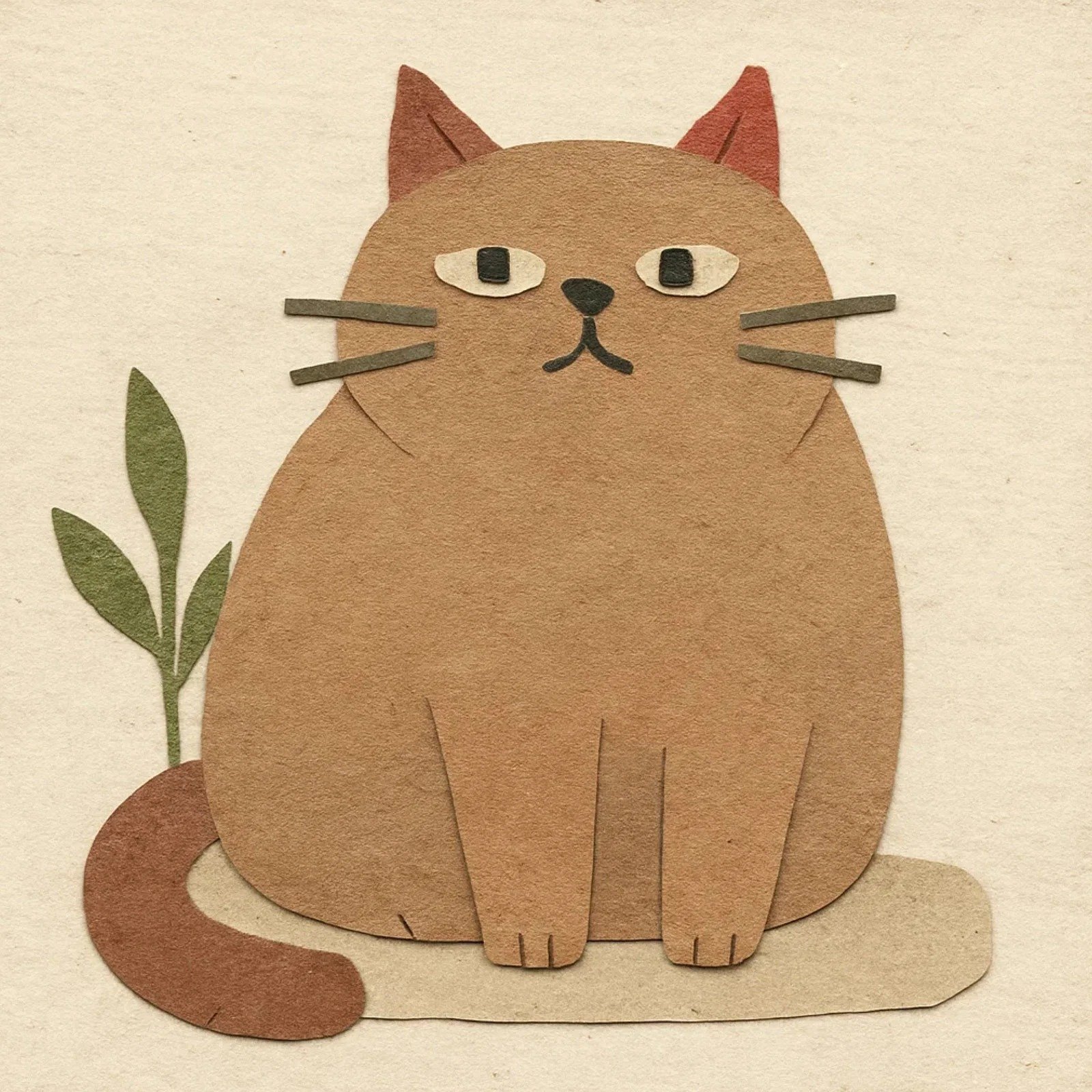 Totem Decorativo 'Sábio Felino'