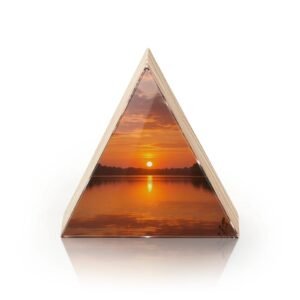 Totem Decorativo 'Horizonte Dourado'