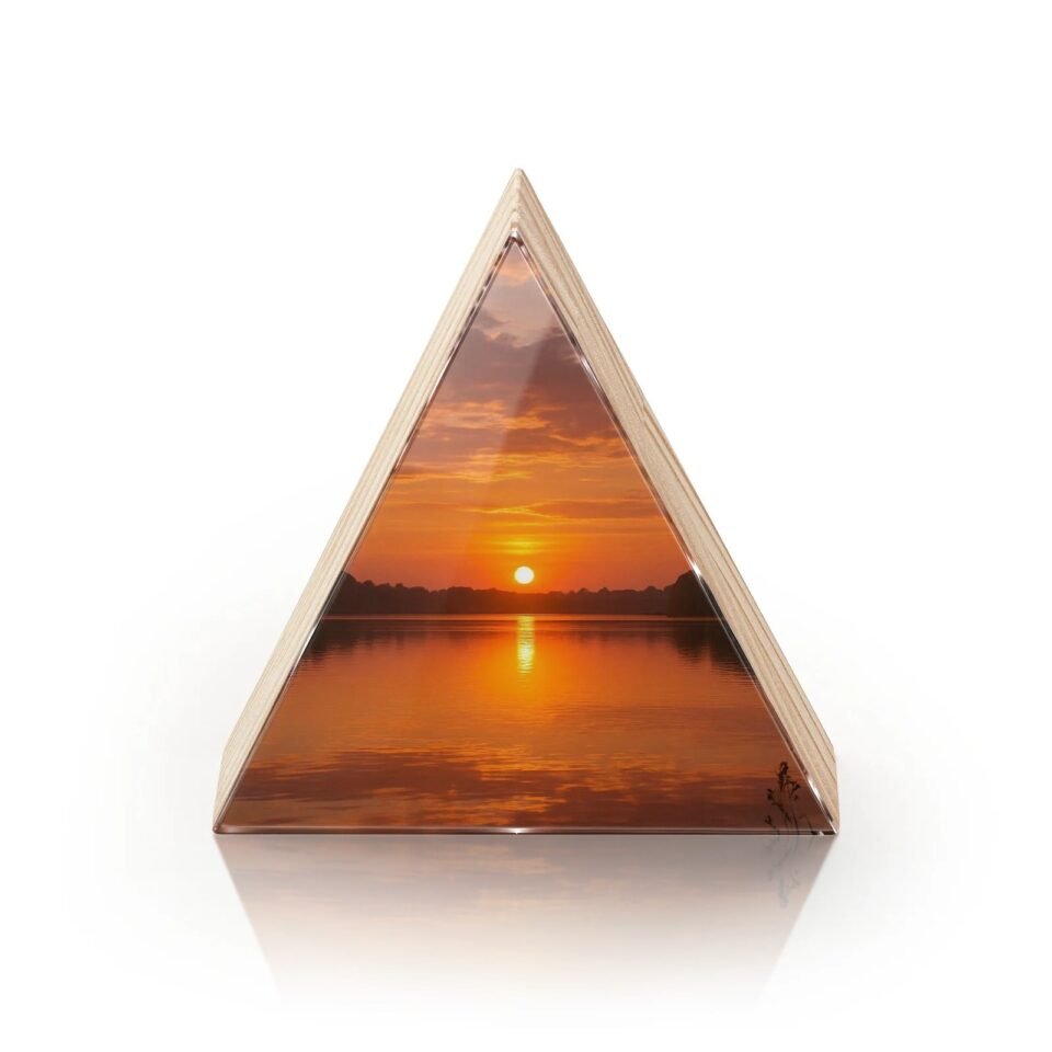 Totem Decorativo 'Horizonte Dourado'