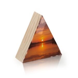 Totem Decorativo 'Horizonte Dourado'