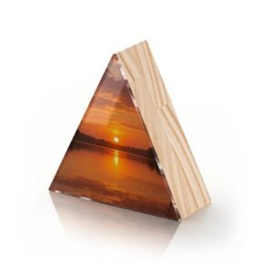 Totem Decorativo 'Horizonte Dourado'