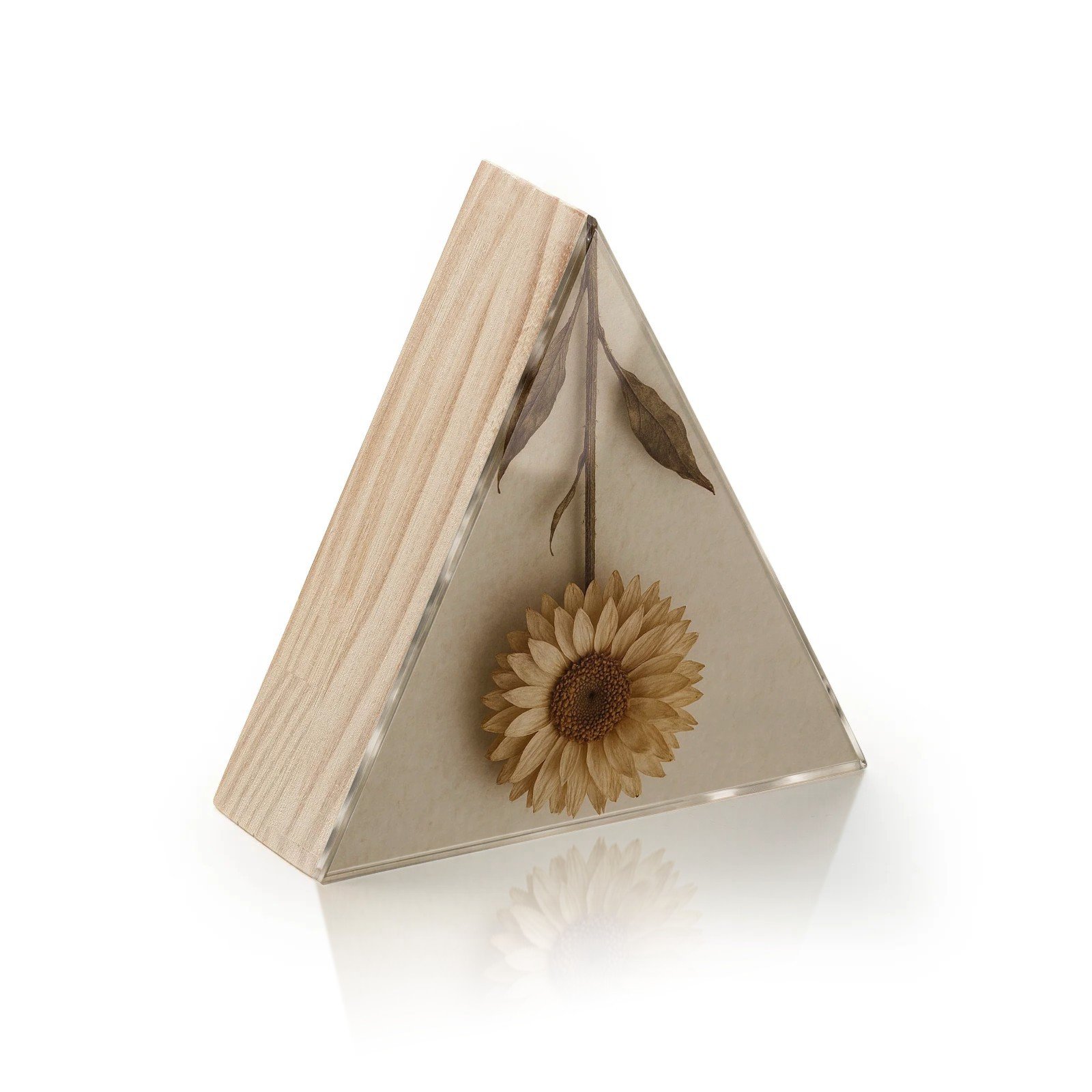 Totem Decorativo 'Girassol Invertido'