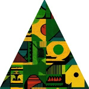 Totem Decorativo 'Códigos Ancestrais'