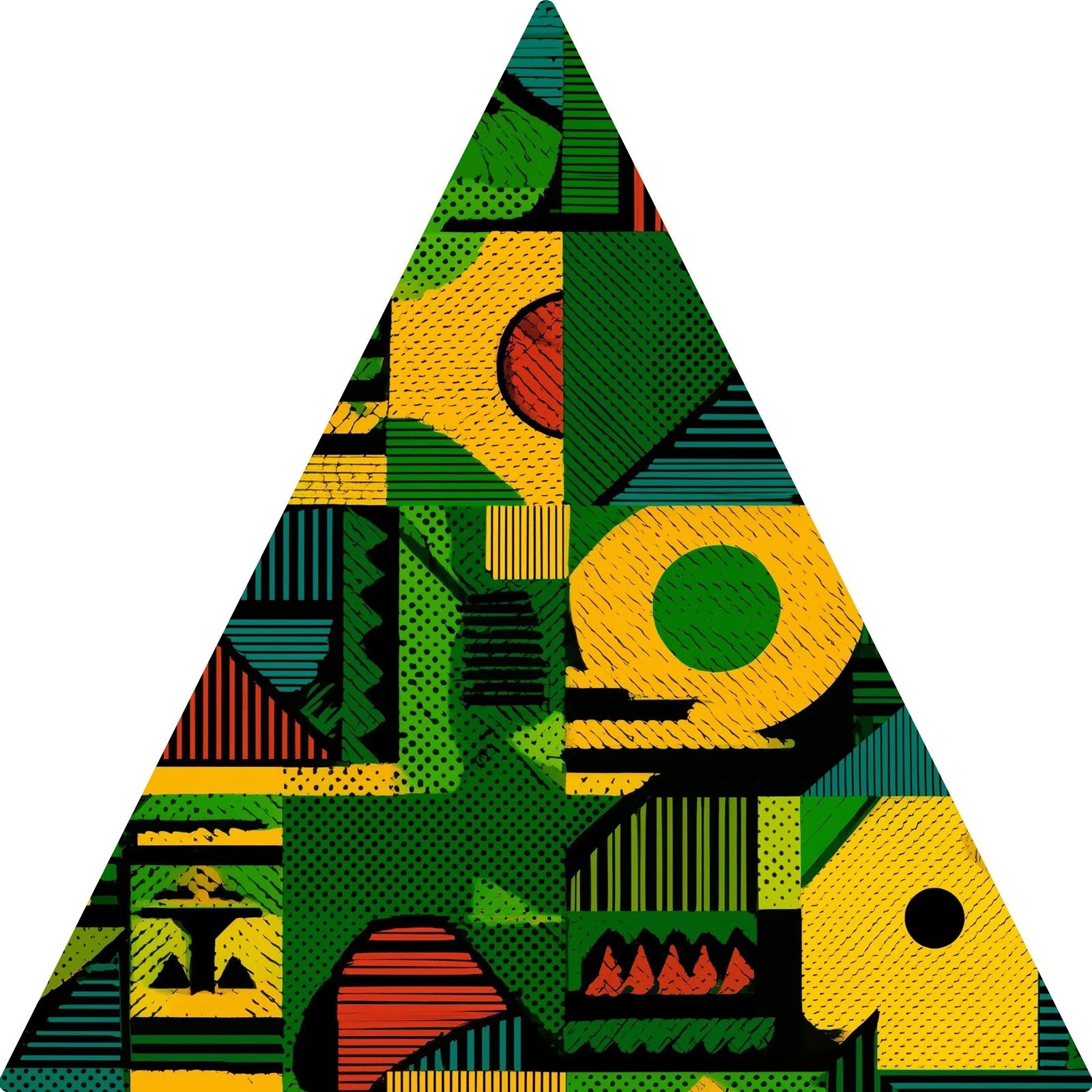 Totem Decorativo 'Códigos Ancestrais'