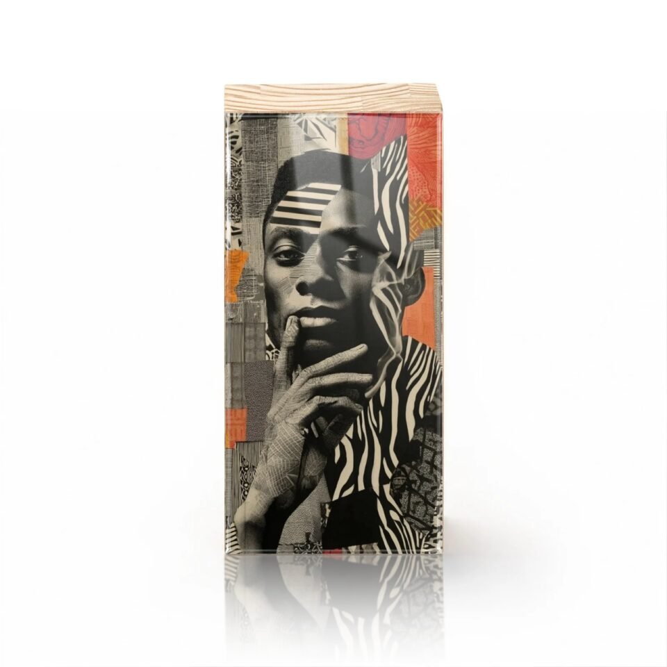 Totem Decorativo 'Sabedoria Bruta'