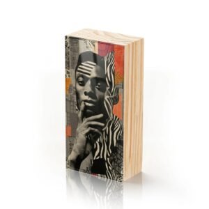 Totem Decorativo 'Sabedoria Bruta'