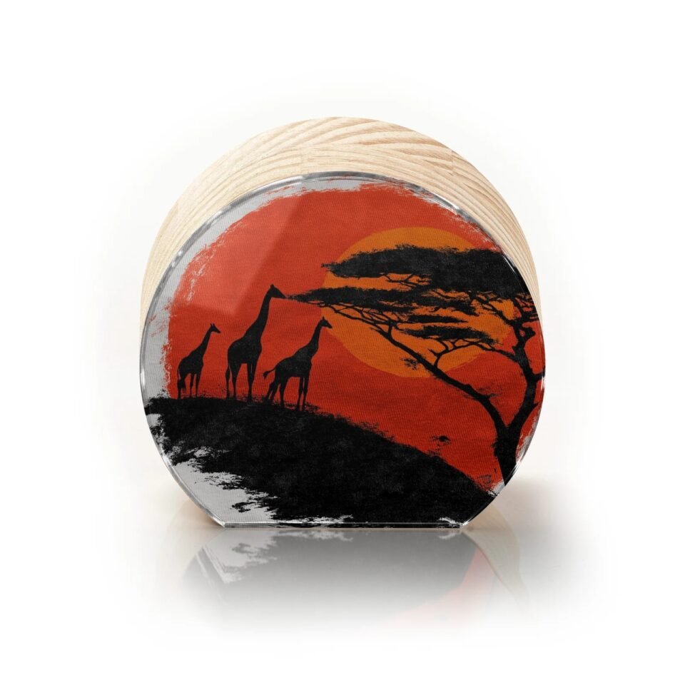 Totem Decorativo 'Tribo do Horizonte'