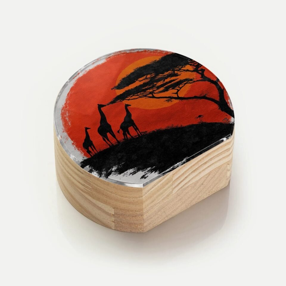 Totem Decorativo 'Tribo do Horizonte'