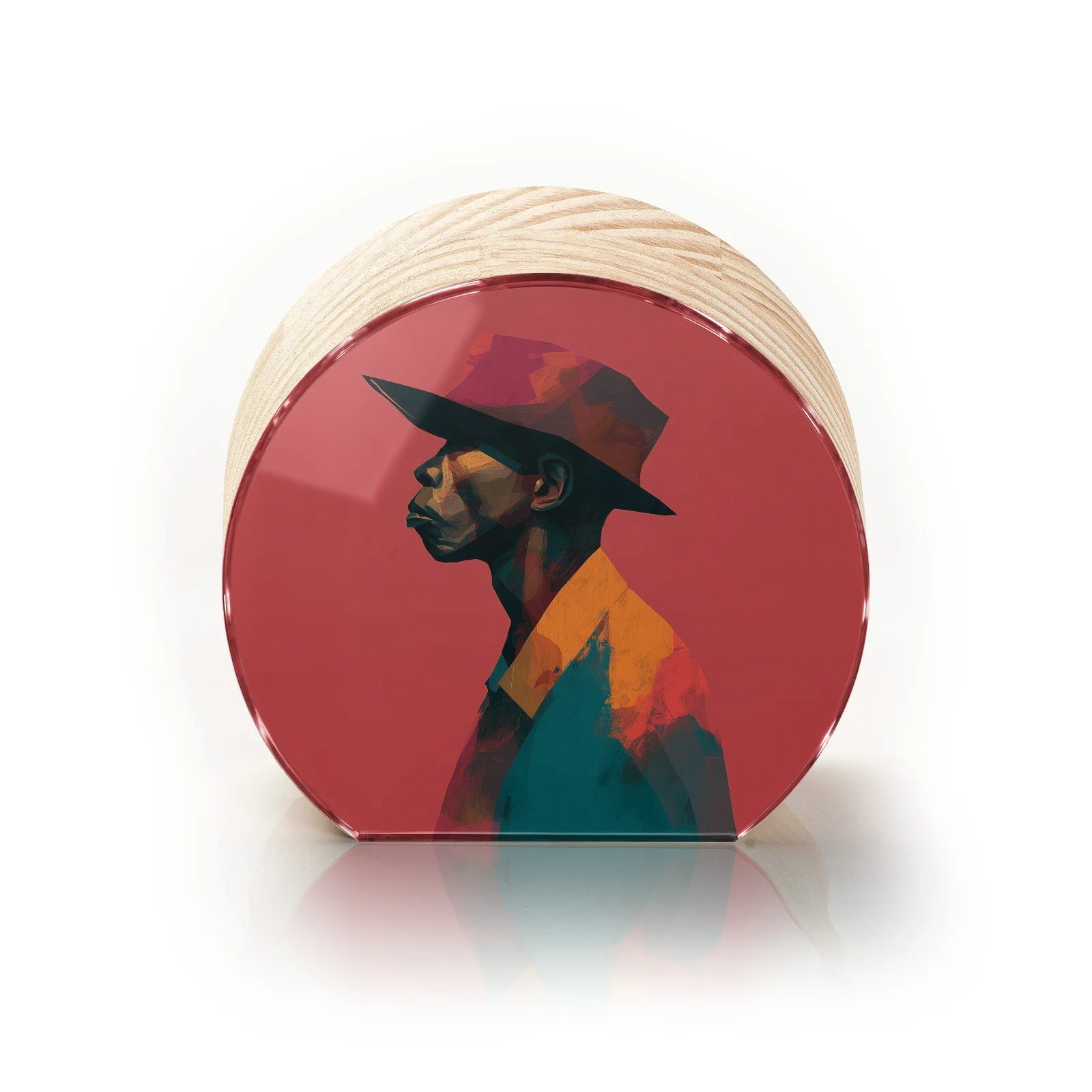 Totem Decorativo 'Homem do Horizonte'
