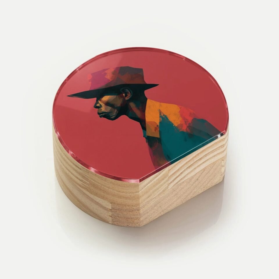 Totem Decorativo 'Homem do Horizonte'