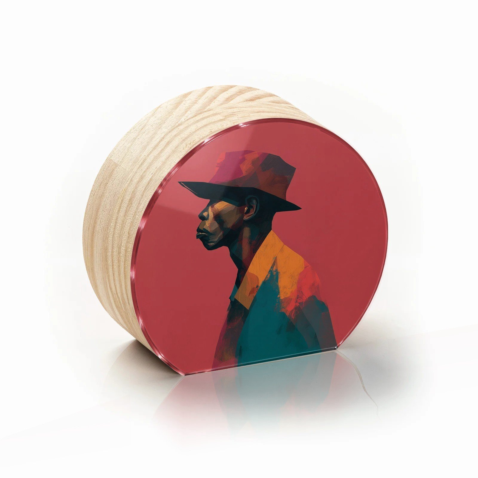 Totem Decorativo 'Homem do Horizonte'
