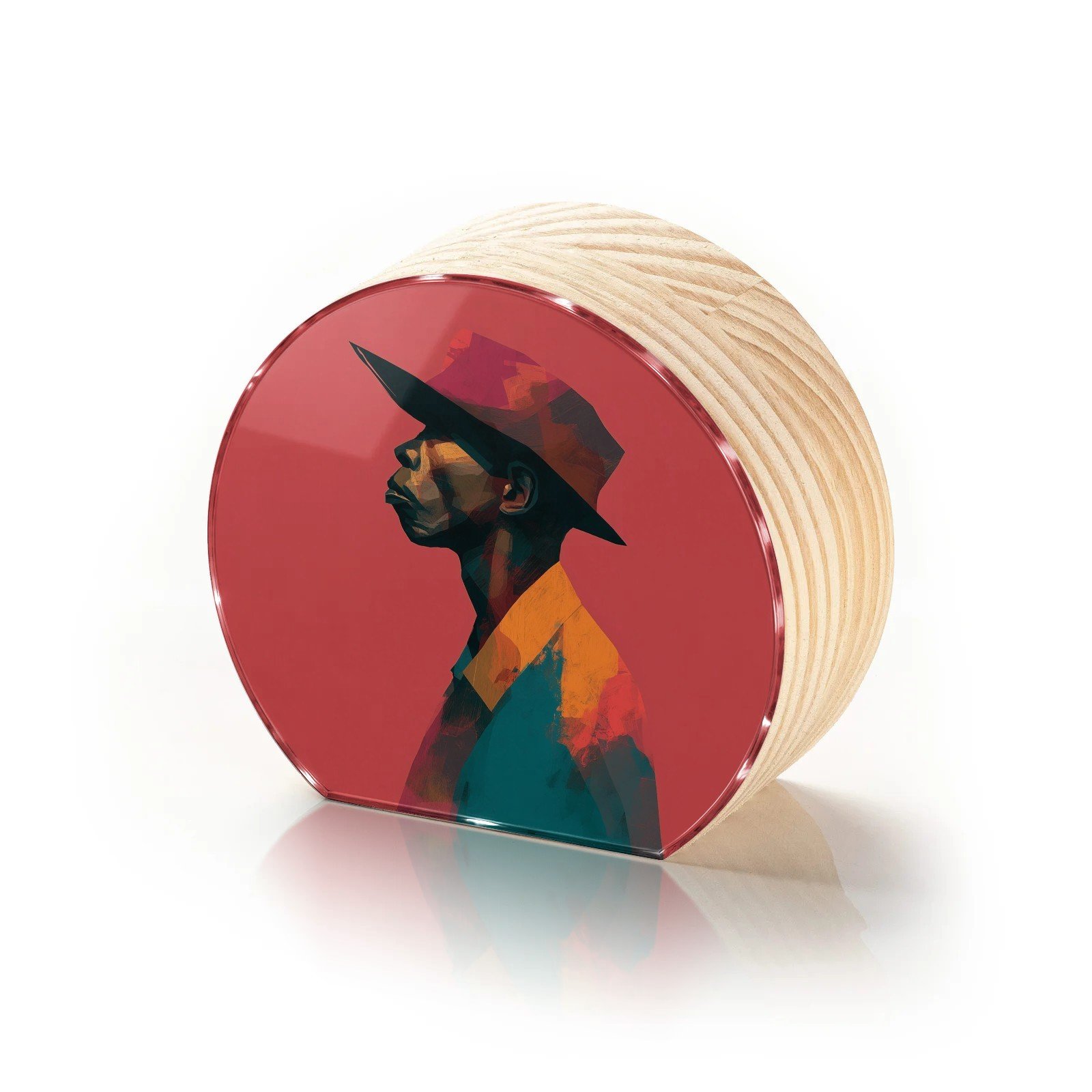 Totem Decorativo 'Homem do Horizonte'
