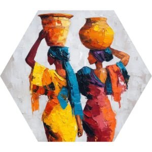 Totem Decorativo 'Caminho Compartilhado'