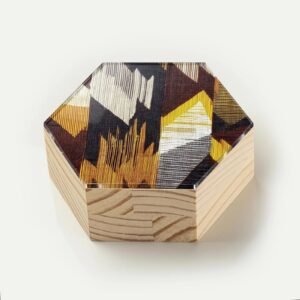 Totem Decorativo 'Raízes Geométricas'