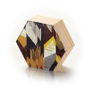 Totem Decorativo 'Raízes Geométricas'