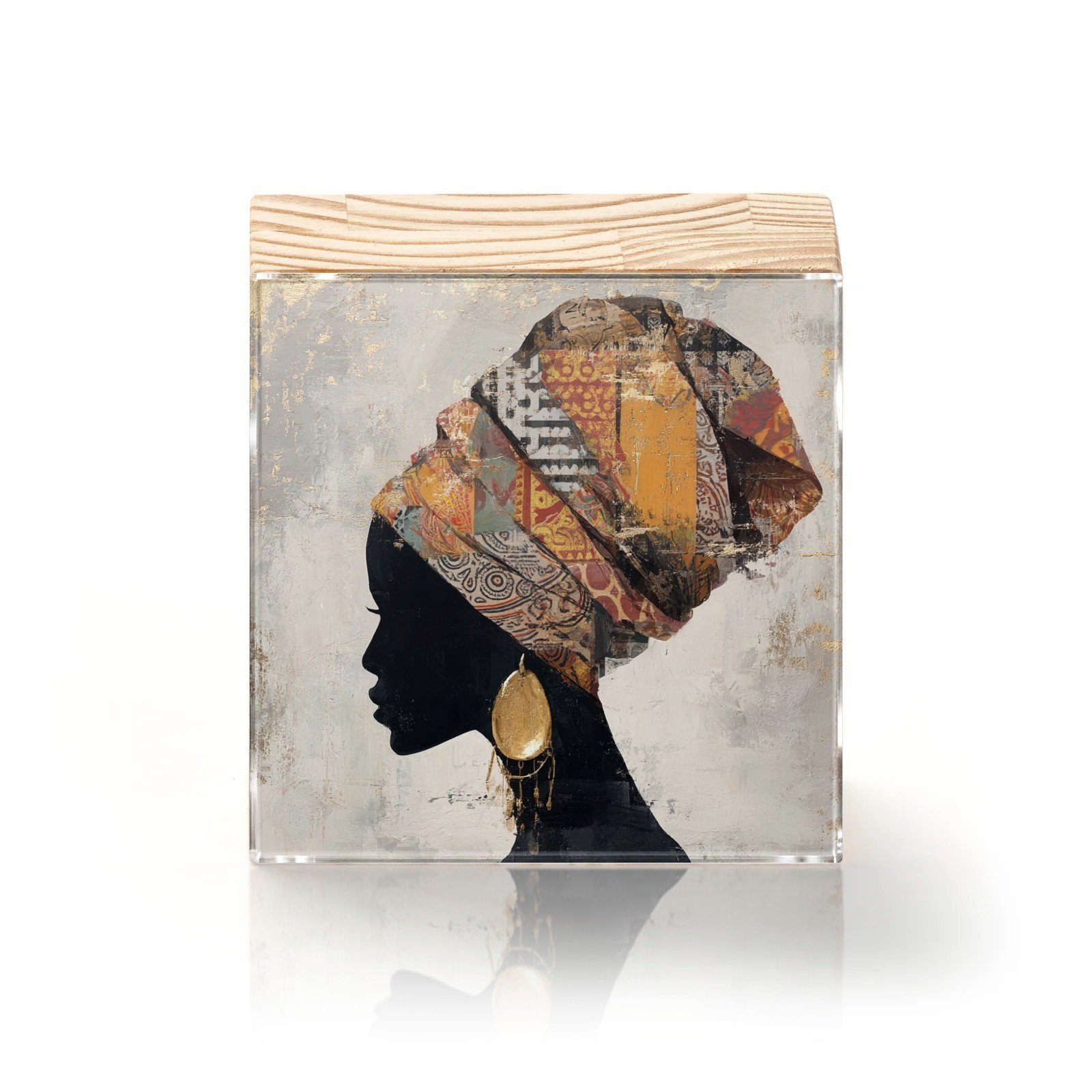Totem Decorativo 'Rainha Ancestral'