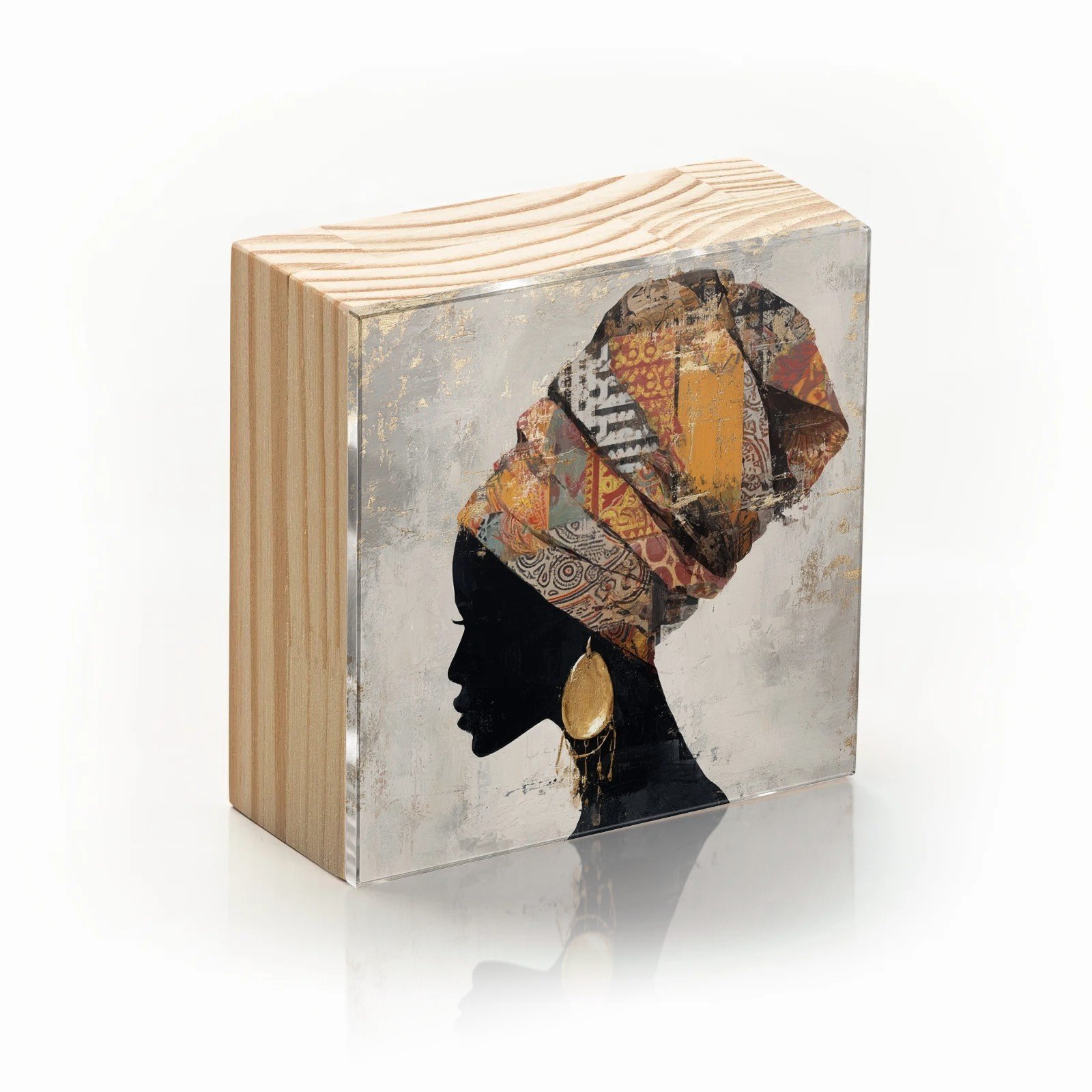 Totem Decorativo 'Rainha Ancestral'