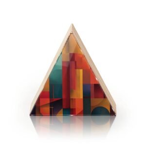 Totem Decorativo 'Ritmo da Cor'